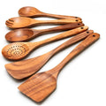 Spatula Wooden Pack of 6