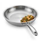 Fry Pan With Steel Lid