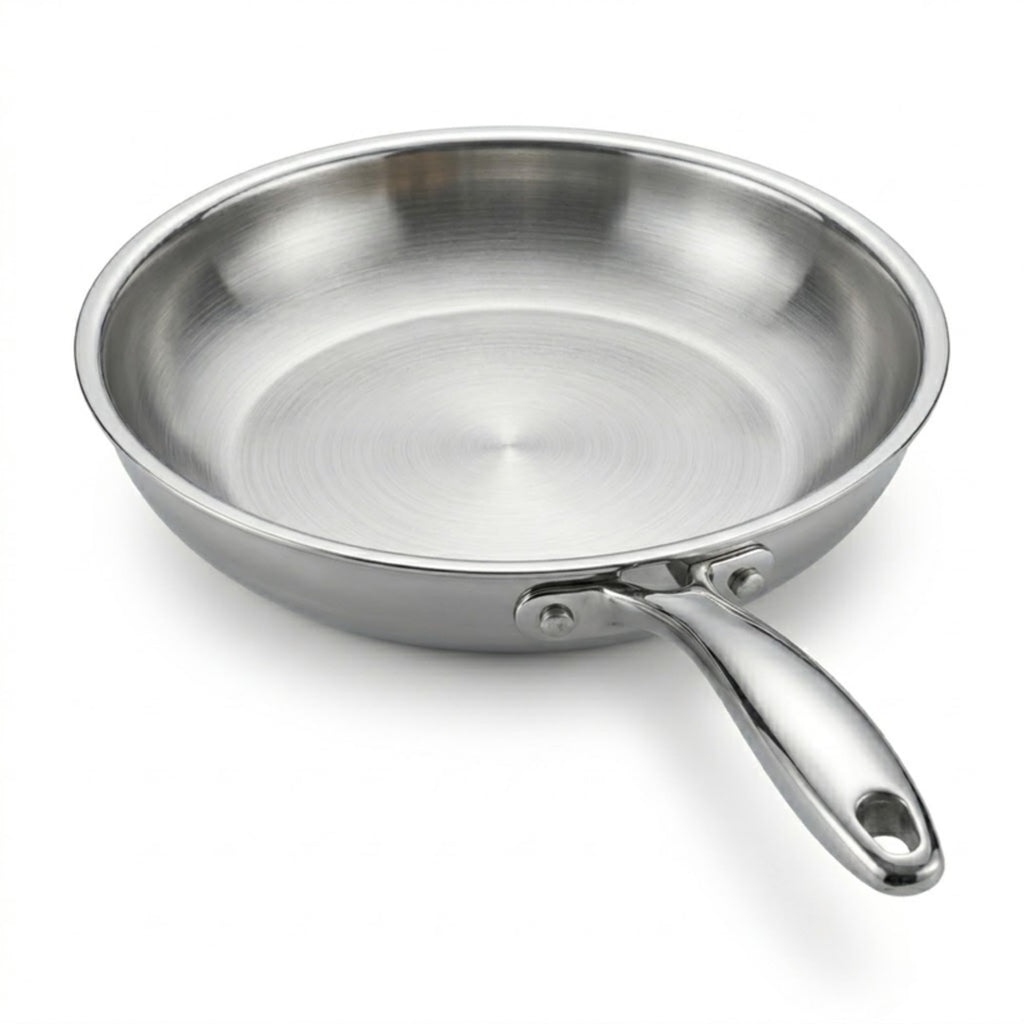 Fry Pan With Steel Lid