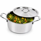 Triply - Casserole Hot Case - Steel Lid - Keeps Food Warm Longer