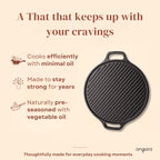 Triply - Dosa & Grill Tawa Set - Non-Stick Surface