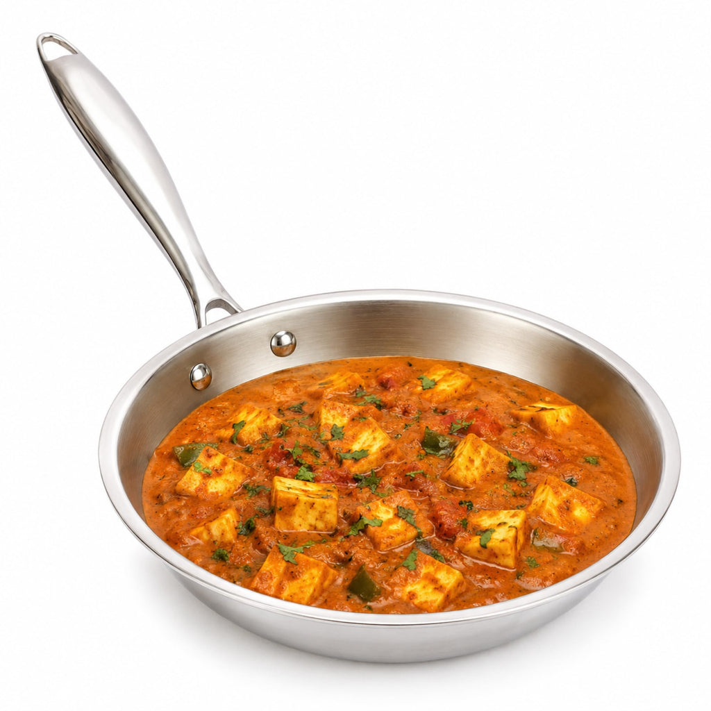Fry Pan With Steel Lid